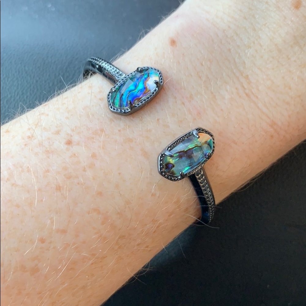 Kendra Scott Elton cuff - gunmetal